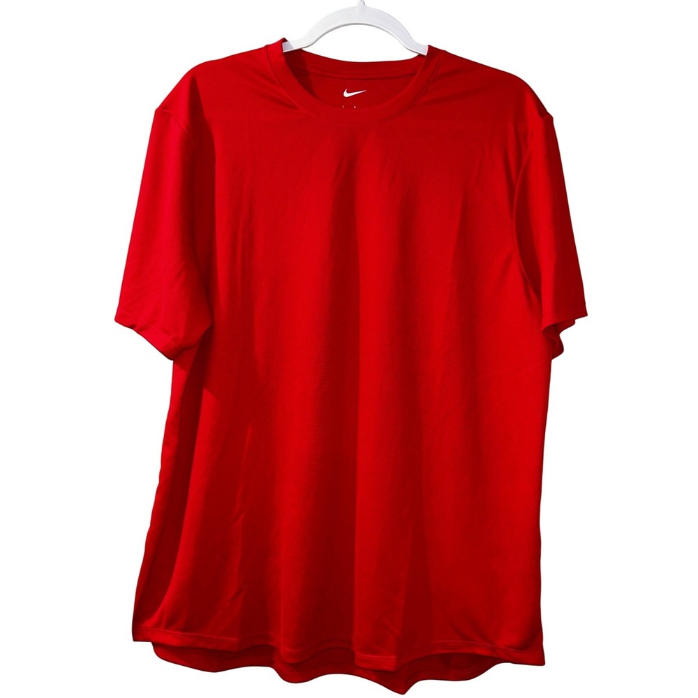Nike Men's Dri-Fit T-Shirt Short Sleeve Red XL